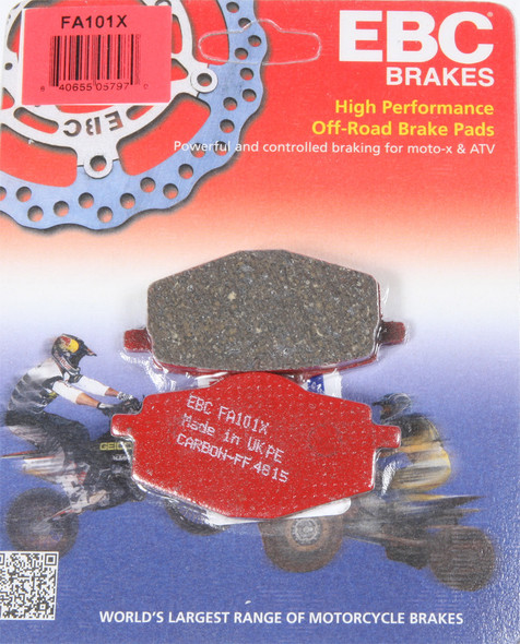 EBC X Series Carbon Front/Rear Brake Pads