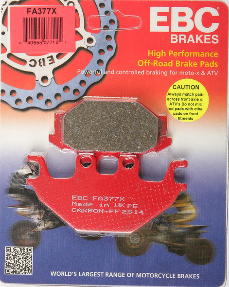 EBC X Series Carbon Front/Rear Brake Rotor - Arctic Cat/Can-Am/Kawasaki/Kymco - FA377X