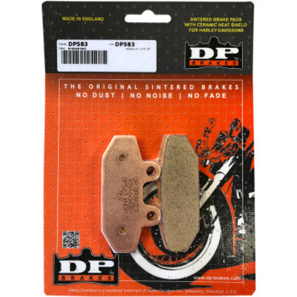 DP Standard Sintered Rear Brake Pads: Harley-Davidson Models