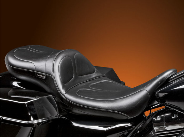 Le Pera Maverick Daddy Long Legs Seat: 2008+ Harley-Davidson Touring Models