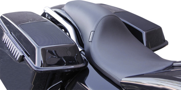Le Pera Silhouette 2-Up PYO Seat: 08-20 Harley-Davidson Touring Models