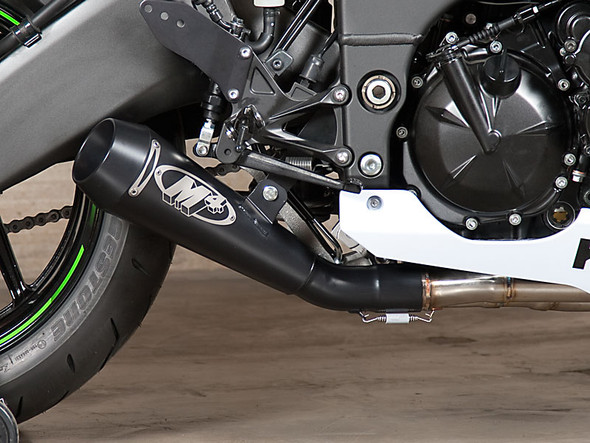 フォーミダブル M4 Exhaust Kawasaki Zx14 2012-2020 Dual Retro-drag Slip Ons