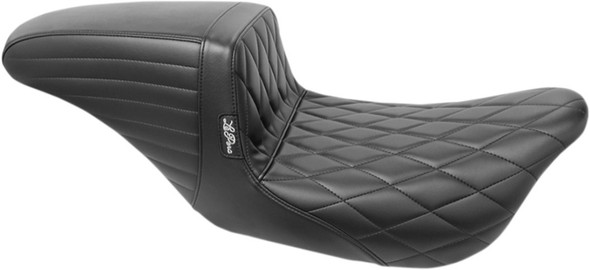 Le Pera Kickflip Daddy Long Legs Diamond Seat: 2008+ Harley-Davidson Touring Models