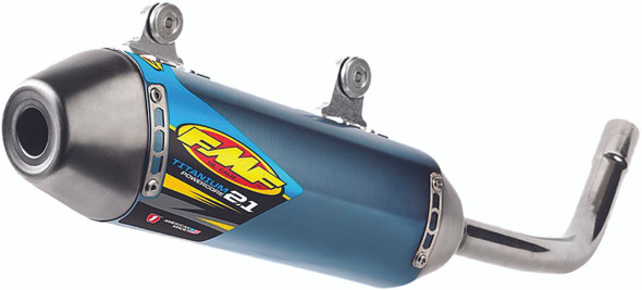 FMF Powercore 2.1 Titanium Shorty Silencer: Select 17-19 Husqvarna/KTM Models