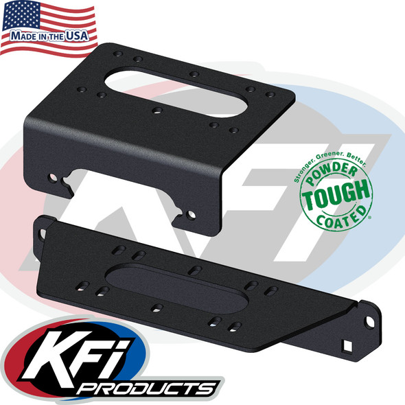 KFI Winch Mount: 2018+ Polaris Ranger 1000 Models - 101480