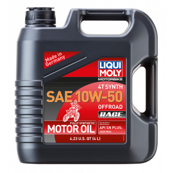 LIQUI MOLY Off-Road 4T Synthetic Oil - 10W-50 - 4 Liter