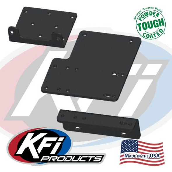 KFI Winch Mount: 2009+ Kawasaki Mule 4000/4010 Models - 100845