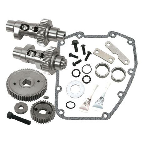 S&S Cycle Easy Start Camshaft Kit: 06-16 Harley-Davidson Big Twin Models - .585 Inches