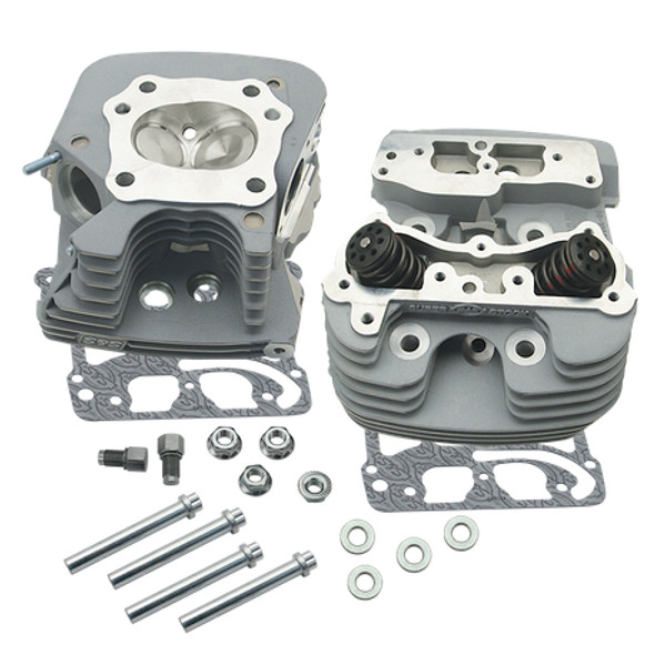 S&S Cycle Super Stock 79cc Cylinder Head Kit: 06-16 Harley-Davidson Big Twin Models