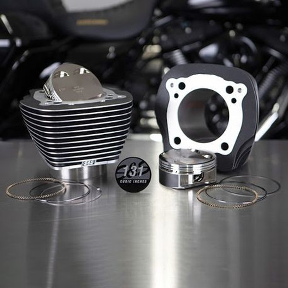 S&S Cycle 131" Stroker Cylinder/Piston kit: 2017+ Harley-Davidson M8 Models