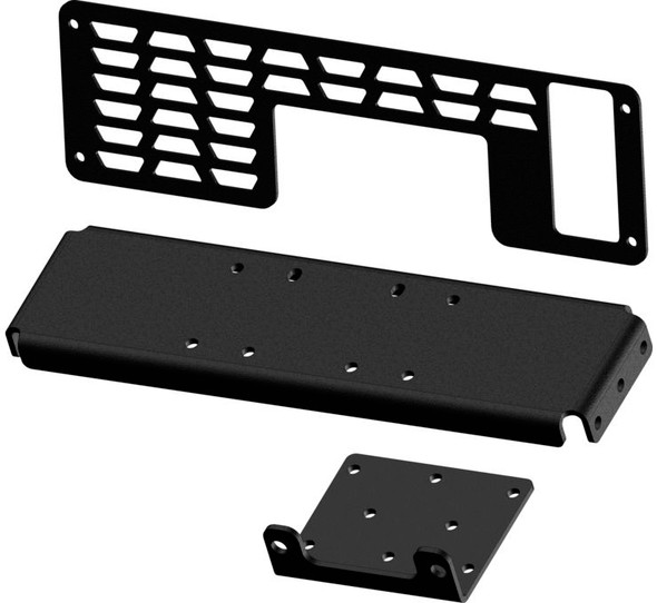 KFI Winch Mount w/ WIDE Replacement Grill: 01-09 Full Size Polaris Ranger Models - 10-0564K