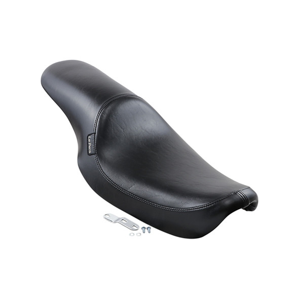 Le Pera Full Length Silhouette 2-Up Smooth Seat: 91-95 Harley-Davidson Dyna Models