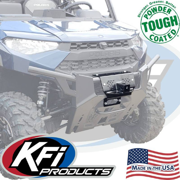 KFI Front Upper Receiver Hitch: 2018+ Polaris Ranger Models - 2in - 101780