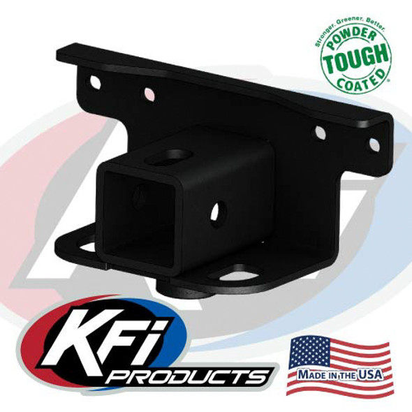 KFI Rear Receiver Hitch: 2007+ Yamaha Grizzly/Kodiak Models - 2in - 101280