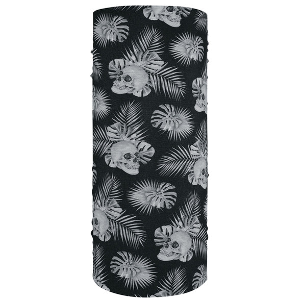 ZAN Polyester Motley Tube - Tropical Skull