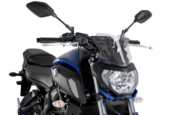 Puig New-Gen Touring Windscreen: 18-20 Yamaha MT-07