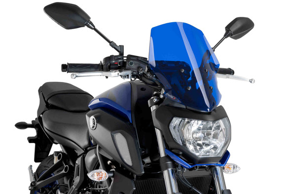 Puig New-Gen Touring Windscreen: 18-20 Yamaha MT-07