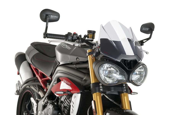 Puig New-Gen Sport Windscreen: 16-20 Triumph Speed Triple Models