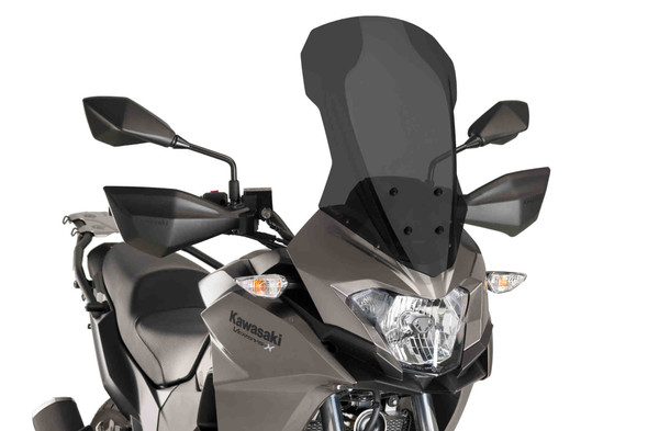 Puig New-Gen Touring Windscreen: 17-20 Kawasaki Versys-X 300 ABS