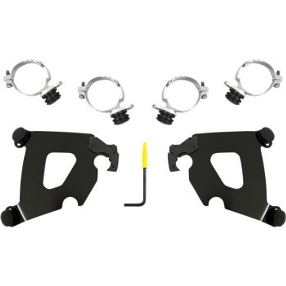 Memphis Shades Cafe Fairing Trigger Lock Mounting Kit: 2010+ Harley-Davidson Sportster Models