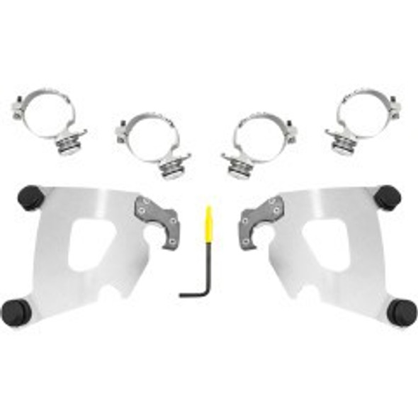 Memphis Shades Cafe Fairing Trigger Lock Mounting Kit: 2010+ Harley-Davidson Sportster Models