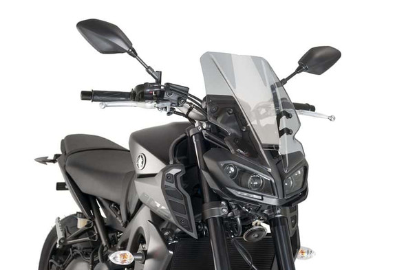 Puig New-Gen Touring Windscreen: 17-20 FZ-09/MT-09