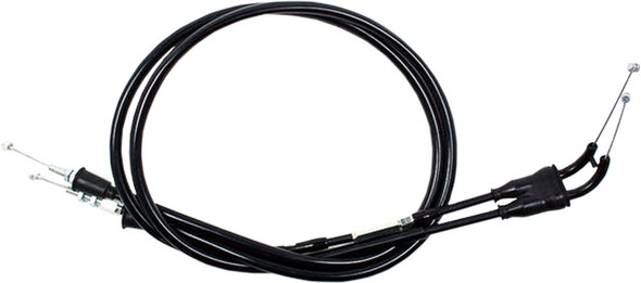 Motion Pro Black Vinyl Throttle Push-Pull Cable Set - 04-0278