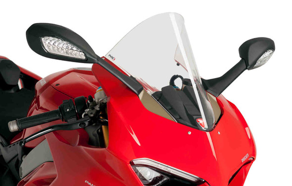 Puig Racing Windscreen: 18-21 Ducati Panigale V4/S