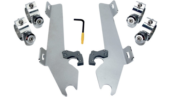 Memphis Shades Batwing Fairing Trigger-Lock Mounting Kit: 10-15 Honda VT1300CR Stateline - MEK1946/MEK1945