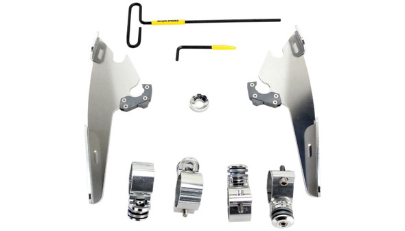 Memphis Shades Batwing Fairing Trigger-Lock Mounting Kit: 11-19 Harley-Davidson Sportster Superlow 1200/883 Models - MEB2004/MEK2004