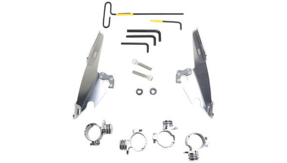 Memphis Shades Batwing Fairing Trigger-Lock Mounting Kit: 10-19 Harley-Davidson Sportster Forty-Eight XLX - MEB2009/MEK2009