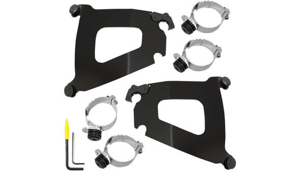 Memphis Shades Bullet Fairing Trigger-Lock Mounting Kit: 02-08 Honda VTX1800F/C - MEB2012/MEK2012