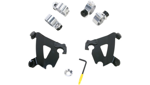 Memphis Shades Cafe Fairing Trigger-Lock Mounting Hardware Kit: 1986+ Harley-Davidson Dyna/Sportster Models - MEB1995/MEK1995