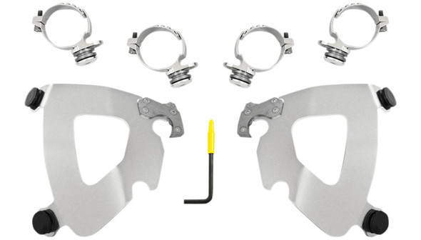 Memphis Shades Gauntlet Fairing Trigger-Lock Mounting Kit: 2018+ Harley-Davidson Softail FXLR Low Rider - MEB2033/MEK2033