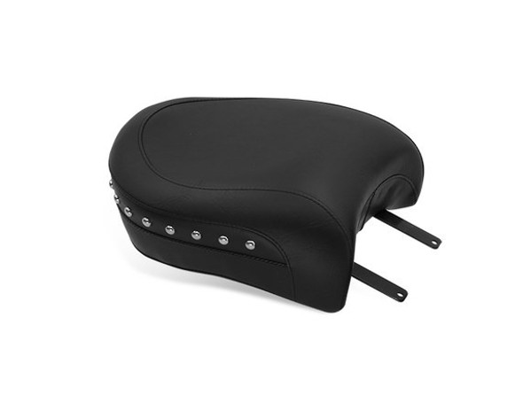 Mustang Standard Touring Studded Passenger Seat: 2014+ Indian Models