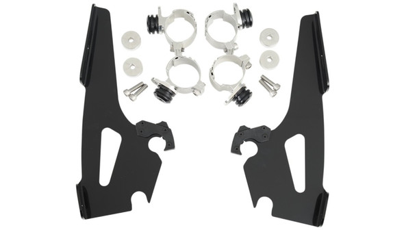 Memphis Shades Fats/Slim & Batwing Fairing Mounting Kit: 88-07 Honda VT600C/CD Shadow Models - MEB8965