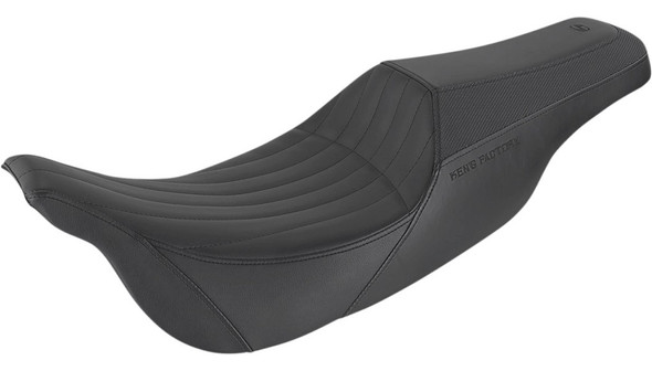 Saddlemen Ken's Factory Slim Seat: 08-20 Harley-Davidson Touring Models