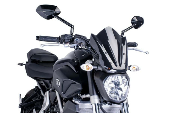 Puig New-Gen Sport Windscreen: 14-17 Yamaha FZ-07