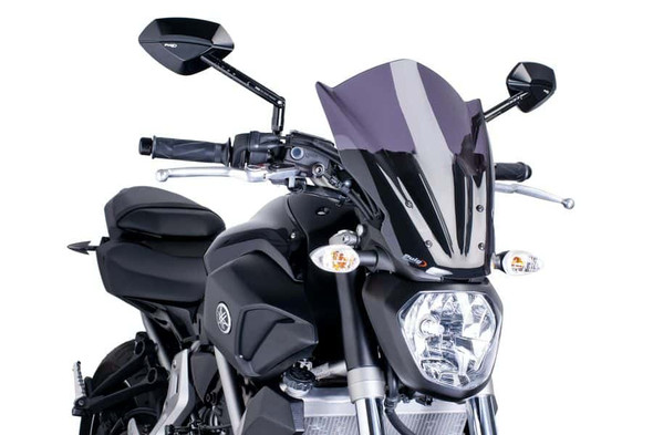 Puig New-Gen Touring Windscreen: 14-17 Yamaha FZ-07