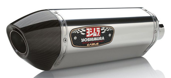 Yoshimura 08-19 Suzuki Hayabusa - R-77 Signature Slip-On Exhaust - Dual Canister