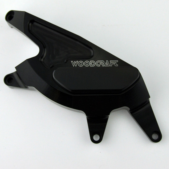 Woodcraft RHS Clutch Cover Protector: 17-20 Suzuki SV650 Models