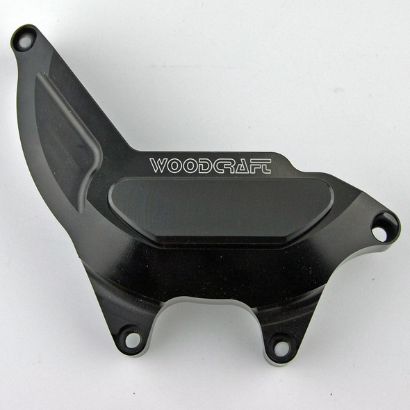 Woodcraft LHS Stator Cover Protector: 03-20 Suzuki SV650 Models