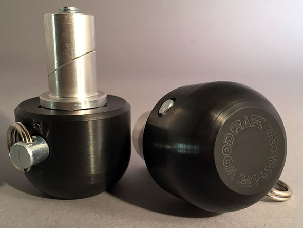 Woodcraft Rear Axle Slider Kit: 11-20 BMW/Yamaha Models