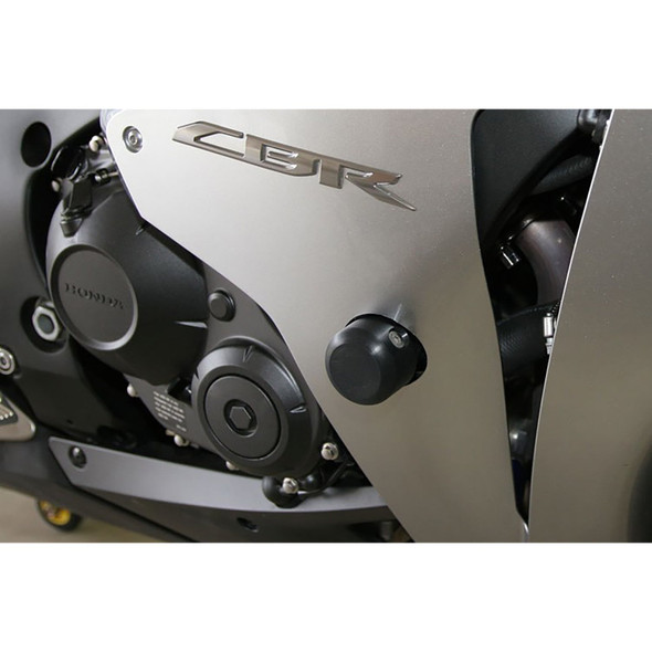 Woodcraft Frame Slider Kit: 08-16 Honda CBR1000RR