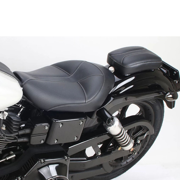 Saddlemen Dominator Detachable 6" Pillion Pad: Harley-Davidson Universal
