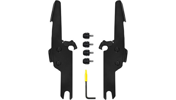 Memphis Shades Batwing & Fats/Slim Trigger-Lock Mounting Kit: 04-07, 2017+ Harley-Davidson Touring Road King Models