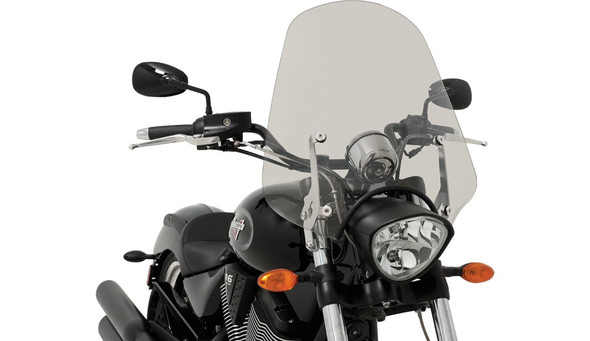 Memphis Shades Big Shot Windshield - 9" Headlight Cutout