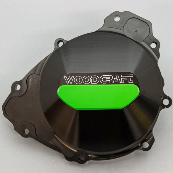 Woodcraft RHS Stator Cover Protector w/Cerakote: 09-14 Yamaha YZF R1