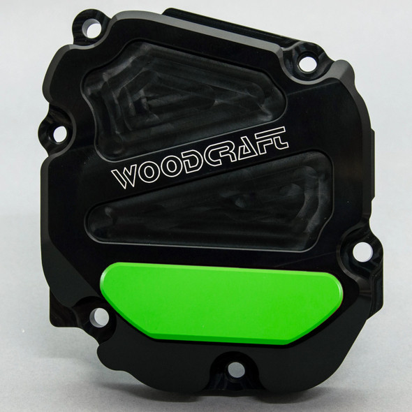 Woodcraft RHS Ignition Trigger Cover Protector w/Cerakote: 11-22 Kawasaki Ninja ZX10R/ABS/10RR