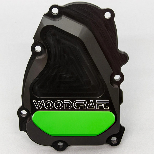 Woodcraft RHS Ignition Trigger Cover Protector w/Cerakote: 03-09 Yamaha YZF R6 Models